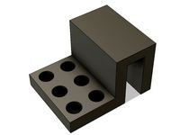 Anet A8 nozzle storage by Hinoki