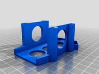 Fossil FSGX210 4s 1500mah 75c Lipo Battery Mount v5 by Dreamlife3d
