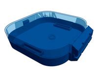 Ryze / DJI Tello case with two battery holders by kabecz