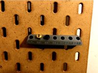 Nozzle Holder for IKEA Skadis Pegboard by Technofrikus