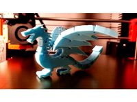Two Winged Flexi Dragon by TheBeyonder