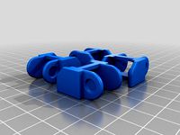 Cable Chain with Rounded Corners for Easier Printing by Duke_S
