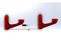 Icon A5 1300mm wall mount v2 by Dypsyprinter