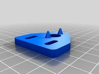 Shorter Tevo Tarantula EZGimbal Z Slotted Bracket by reformy