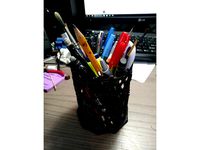 Girih Lace Pen Holder by Hellboy45