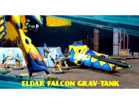 Eldar Falcon Grav Tank Original by MKojiro