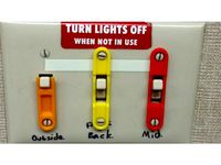 Light Switch Label and Lock by ricktress