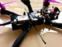 FlosStyle rear plate (vtx mount) by ledroneclub