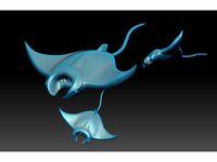 SAVE MANTA RAY by chuckleedesign