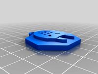 Zenyatta overwatch keychain by elianapaie