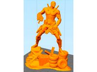 DeadPool with base by uziblaster392