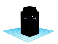 Necron pillar by ekumania