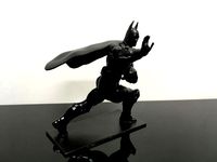 Batman / Superman / Deadpool Heisman Trophies by rykerhaddock