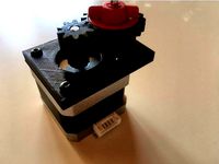 Fischertechnik stepper motor gear by lexodexo
