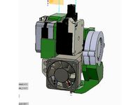 CR10 direct heavy duty mod, titan + v5heatsink+volcano/ or / v6heatsink + pancake motor BETA by RaffoSan