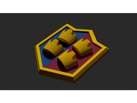 Clash of Clans Crown Crest by Brokenbonds