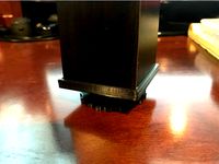 Ikea Lack Adjustable Foot for Shortened Legs by cjsharp1