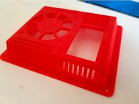 Anycubic 4MAX Side Cover 60mm Fan by HuGhost