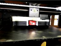 Dual Fan Mount for Monoprice Ultimate / Wanhao D6 by cmadson