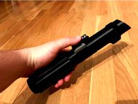 Darth Vader - Lightsaber (ANH - Black bars) Hero Version by diogorsergio