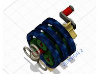 Triple planetary gear 16 32 80 by guytc