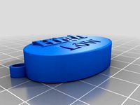 High-Low Keychain by LiquidSoap