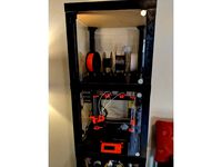 3D Ikea Lack table enclosure (0.125" panes & no link cuts required) by Pyrce007