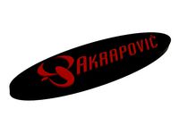 Akrapovic Keychain by Flyinghirsch