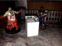 28mm Coin-Op Laundromat Washing Machine by Nojoy