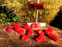 USB Camera mount Kit for 8mm Rods - Octopi - and a V7 CS2021-1E by nice_3d