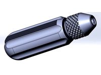 Handle for Allen/Hex Wrench/Key with removable chuck by Sadhaka