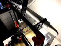 Longer Mount for LED light for Prusa MK3 by MDNielsen