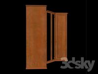 Miass Furniture corner wardrobe