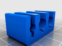 Nissan 240sx Fuel line spacer by NakedAndGordo