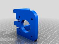 Anycubic Prusa i3 Acrylic Y-Axis motor mount by Scachi