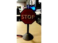 Stop Sign LED RGB Light by NicolasCage33