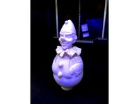 Creepy Rolly Clown by scampbell