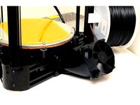 80mm fan duct for Micromake delta printer by sidmicious