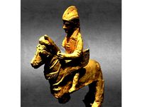 Rider statue, Jbeil by GeoffreyMarchal