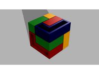 Simple Puzzle Cube by Phranknstein