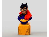 Batgirl Bust by ChiselingPixels