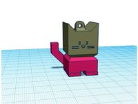 Cali Cat Keychain Screwbox by lolcats4u