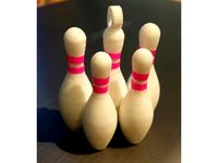 Ten Pin Bowling Necklace by kigyui