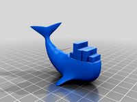 Moby Dock - Docker Whale by Joschi84