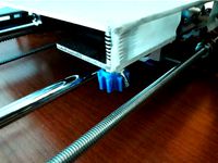 wheel one click in butterfly nut for Anet A6 and A8 by OscarFly