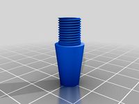 Schrader adapter to swimming floats / water pools by oleost