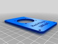 Red Pitaya Cooling Fan Plate by DM4DS