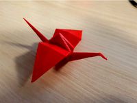 Origami - Crane by Deziat