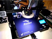 ENDER 3 LED LIGHT RING -MULTI VERSIONS INC STANDARD & PETSFANG BULLSEYE  by THUG3D