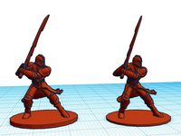 35mm Soldiers with Bases by DeathShiva